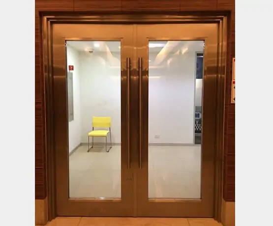 NAVAIR Glass Fire-Rated Doors